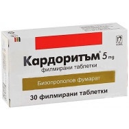 Кардоритъм 5 мг. филмирани таблетки х 30, Nobel pharma