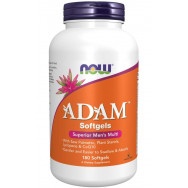 Адам - Мултивитамини за мъже, софт гел капсули х 180, Now Foods