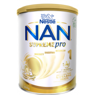 Висококачествено обогатено мляко на прах за кърмачета от момента на раждането, 800г. метална кутия, Nestle Nan SupremePro 1