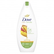 Нежен душ гел за тяло, 225 мл., Dove Uplifting with Mango Butter & Almond Extract