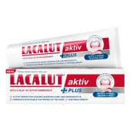 Паста за зъби с активна грижа срещу кървене на венците, 75 мл. Lacalut Aktiv Plus