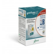 Гринтус (Grintuss) Сироп за суха и влажна кашлица, 180 г. + Подарък Голамир (Golamir) 2ACT таблетки за смучене при кашлица и болки в гърлото, за 2-дневно лечение, Aboca