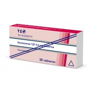 Клоназепам TZF 0,5мг. таблетки х 30, Polfa