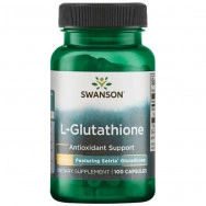 L-Glutathione (Л-глутатионй) 100 мг. - натурален антиоксидант, капсули х 100, Swanson