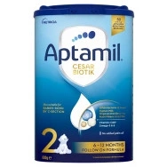 Адаптирано мляко за бебета от 6-ия до 12-ия месец, 800 г. Aptamil Cesar Biotik 2