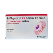 Л-Тироксин 25 мкг., таблетки х 50, Berlin Chemie