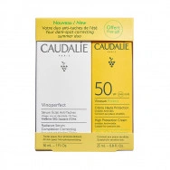 Caudalie Vinoperfect Серум за сияйна кожа и равномерен тен, 30 мл. + Vinosun Protect SPF50+ Лек крем с много висока защита, 25 мл.