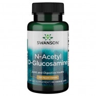 N-Ацетил D-Глюкозамин (N-A-G) 750 мг., капсули х 60, Swanson