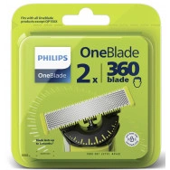 Резервно ножче за уред за подстригване, х 2 броя, Philips OneBlade Spare 360 QP420