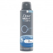 Дезодорант спрей без алуминиеви соли, за мъже, 150 мл. Dove Men Advanced Deo Comfort 0% Aluminium Salts