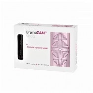 BrainoZan Shots - За сила на ума, флакони 25 мл. х 14 броя, Valentis