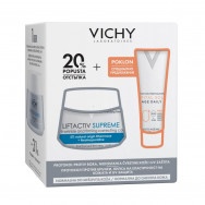 Vichy Liftactiv Supreme PNM Дневен крем за против бръчки за нормална до смесена кожа 50 мл. + Soleil SPF50+ UV-Age Флуид за лице 15 мл.