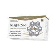 Магнесто (MagneSto) 100% магнезиев цитрат, таблетки х 40, Botanic