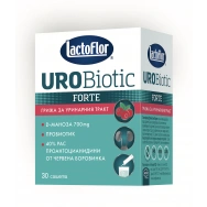 Lactoflor Уробиотик Форте - Грижа за уринарния тракт, 30 сашета