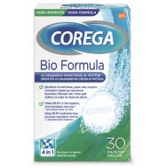 Corega Bio Formula почистващи таблетки за зъбни протези х 30