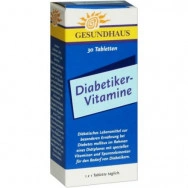 Диабетикер Витамини за диабетици, 30 таблетки