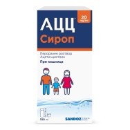 АЦЦ Сироп 20мг/мл. при кашлица за деца, 100 мл., Sandoz