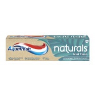 Aquafresh Naturals Mint Clean, паста за зъби с ментов вкус, 75 мл.