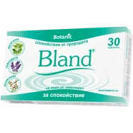 Bland (Бланд) за спокойствие, с маточина, лавандула, ашваганда, 30 таблетки, Botanic