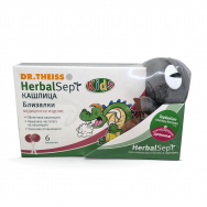 HerbalSept близалки за кашлица, х 6 броя + Играчка, Dr. Theiss