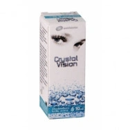 Crystal Vision (Кристал Вижън) Капки за очи с успокояващ и овлажняващ ефект, 0.3%, 10мл