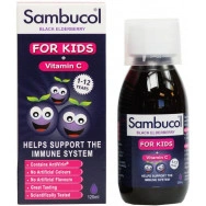 Sambucil (Самбукол) Имуно кидс + Витамин C, Сироп за детска имунна система, 120мл