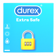 Durex Extra Safe презервативи, за тези, които искат абсолютна сигурност х 3 броя