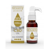 Регенериращо масло CBD 25%, 2500 мг., 10 мл. Encann