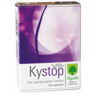 Kystop - повлиява симптомите на поликистозни яйчници, капсули х 30, Magnalabs