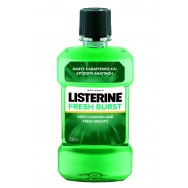 Listerine Fresh Burst вода за уста срещу образуването на плака 250мл.