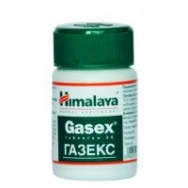 Газекс за облекчаване нарушеното храносмилане, метаболизма и образуването на газове, 50 таблетки, Himalaya