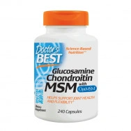 Глюкозамин Хондроитин + МСМ, Хранителна добавка, 240 капсули, Doctor's Best