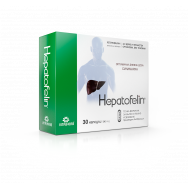 Хепатофелин за черен дроб и пречистване на организма от токсини, със силимарин, 30 капсули, Vita Herb