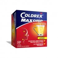 Coldrex (Колдрекс) Максгрип лимон, Облекчава симптомите при настинка и грип, 10 сашета