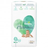 Pampers Harmonie S1 пелени за еднократна употреба, за бебета от 2 до 5кг х 50 броя