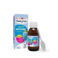 Becutan (Бекутан) Мулти витамин за деца над 3 години с аромат на портокал, сироп 100мл.