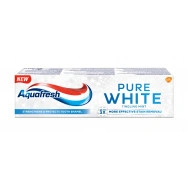 Aquafresh Pure White Tingling Mint Паста за зъби 75мл