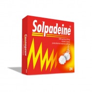 Solpadeine (Солпадеин), с парацетамол, кодеин фосфат, кофеин, 24 ефервесцентни таблетки