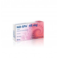 No-Spa (Но-Шпа) при менструални болки и др., 40мг, 24 таблетки, Sanofi