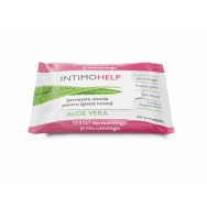 Хипоалергенни мокри кърпички за интимна хигиена с екстракт от Алое вера, х 20 броя, IntimoHelp