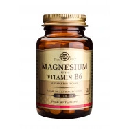 Магнезий + Витамин B6, 100 таблетки, Solgar