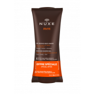Nuxe Men Мултифункционален душ гел за лице, коса и тяло 2 броя х 200мл. СПЕЦИАЛНО ПРЕДЛОЖЕНИЕ