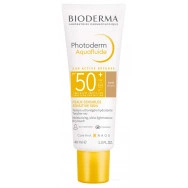 Слънцезащитен тониран флуид за лице, златист цвят, 40 мл., Bioderma Photoderm Aquafluide SPF50+