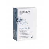 Детокс сапун с активен въглен за кожа с черни точки и разширени пори, 100 гр, Biotrade Pure Skin