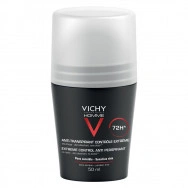Ефективен дезодорант рол-он против изпотяване до 48 часа с парфюм, 50 мл, Vichy