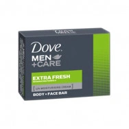 Dove Men Extra Fresh Крем-сапун за лице и тяло за мъже 90г