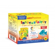 Рибчо - масло от сьомга + Витамин Д3, за деца над 3 години, капсули х 100 х 2 броя + подарък за момче, Abopharma