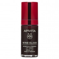 Apivita Wine Elixir Коригиращ и стягащ лифтинг серум за лице против стареене 30 мл